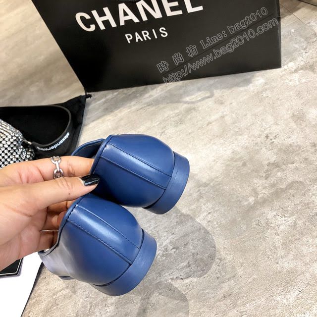 Chanel女鞋 香奈兒2020早春新款單鞋 Chanel女士單皮鞋  naq1279